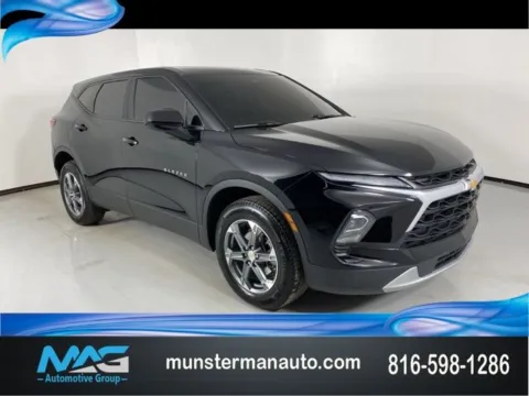 Black 2023 Chevrolet Blazer LT for sale in Blue Springs, MO