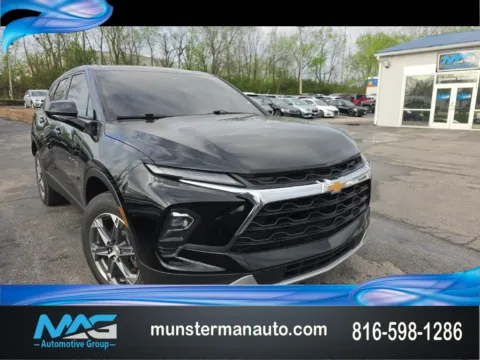Black 2023 Chevrolet Blazer LT for sale in Blue Springs, MO