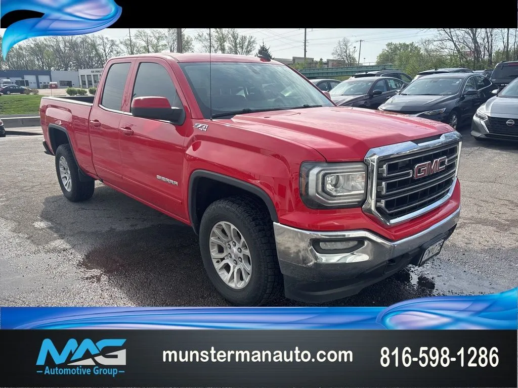 Red 2016 GMC Sierra 1500 SLE for sale in Blue Springs, MO