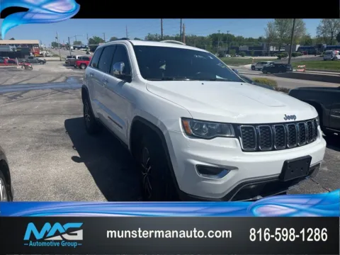 White 2021 Jeep Grand Cherokee Limited for sale in Blue Springs, MO