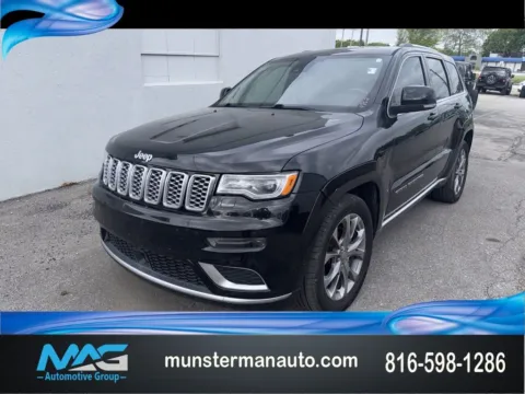 Black 2019 Jeep Grand Cherokee Summit for sale in Blue Springs, MO