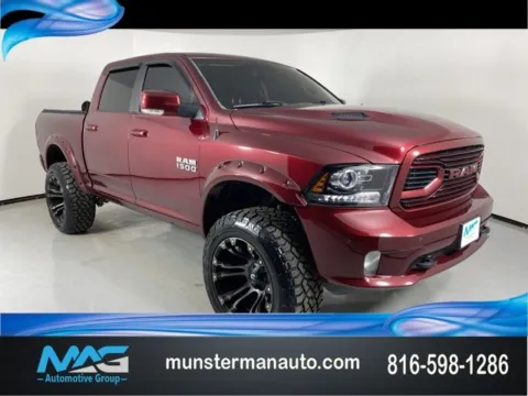 Red 2018 Ram 1500 Sport for sale in Blue Springs, MO