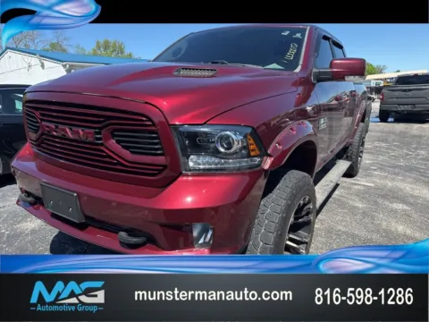 Red 2018 Ram 1500 Sport for sale in Blue Springs, MO