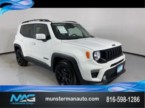 White 2019 Jeep Renegade Latitude for sale in Blue Springs, MO