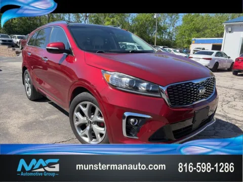 Red 2019 Kia Sorento SX for sale in Blue Springs, MO