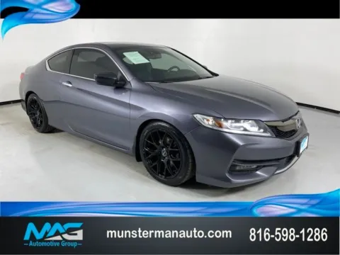 Gray 2017 Honda Accord EX-L for sale in Blue Springs, MO