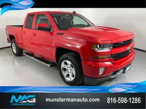 Red 2017 Chevrolet Silverado 1500 LT for sale in Blue Springs, MO