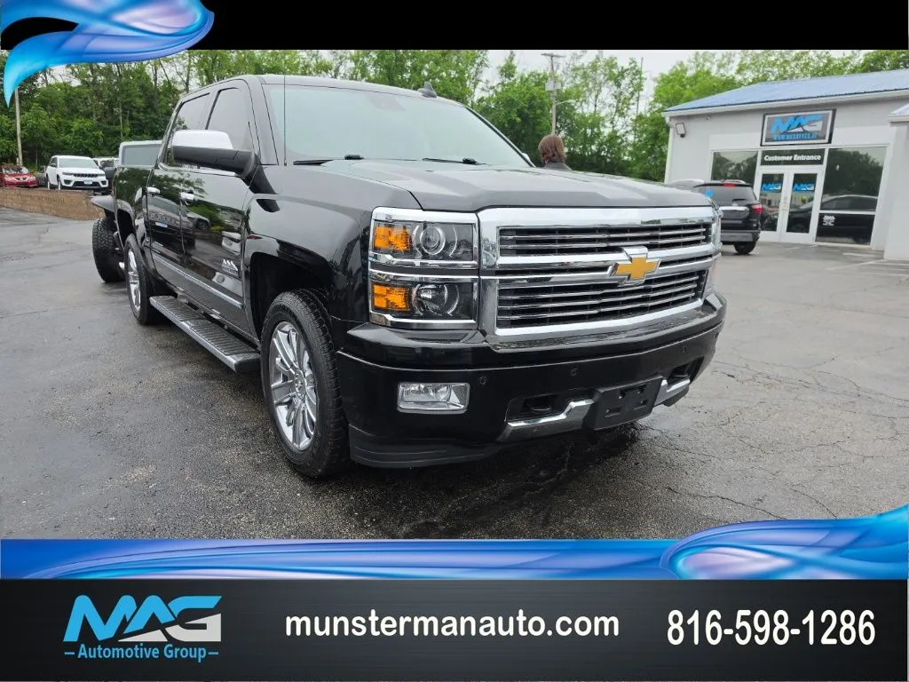 Black 2015 Chevrolet Silverado 1500 High Country for sale in Blue Springs, MO