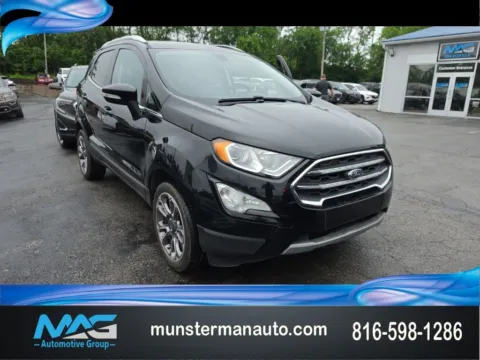 Black 2020 Ford EcoSport Titanium for sale in Blue Springs, MO