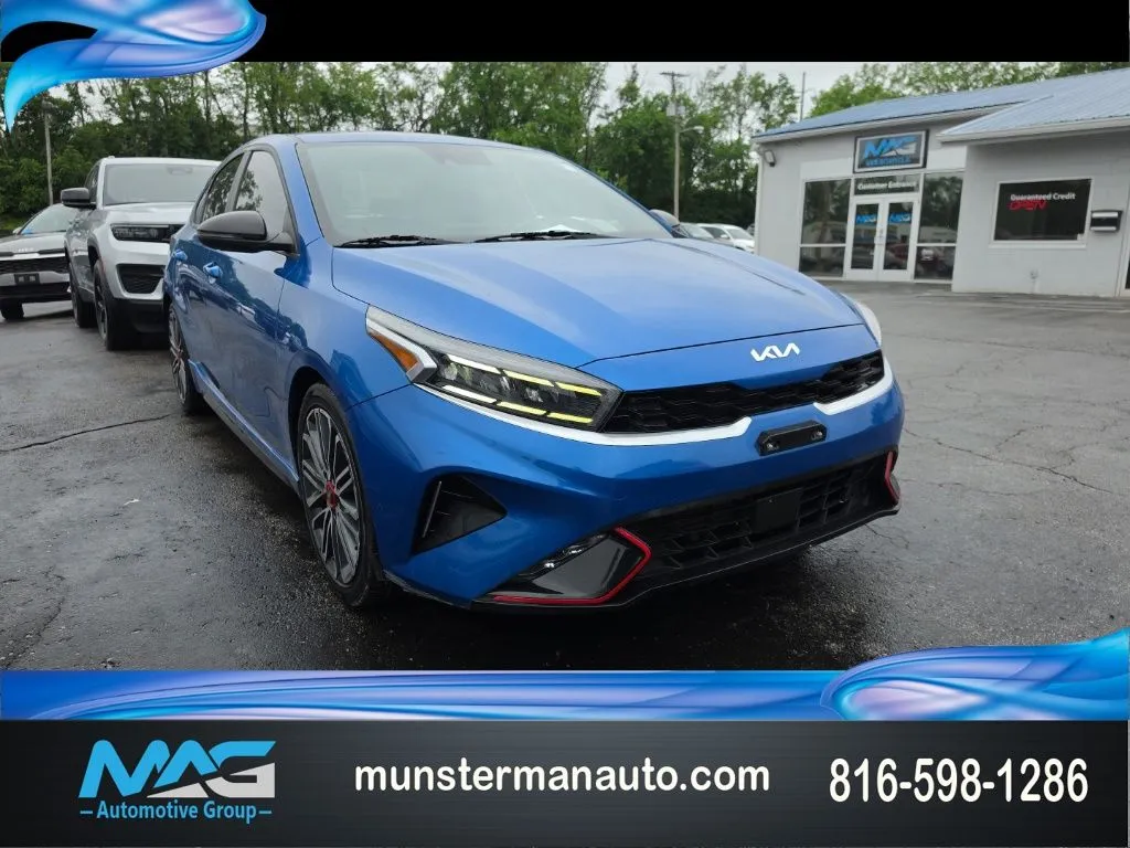 Blue 2023 Kia Forte GT for sale in Blue Springs, MO