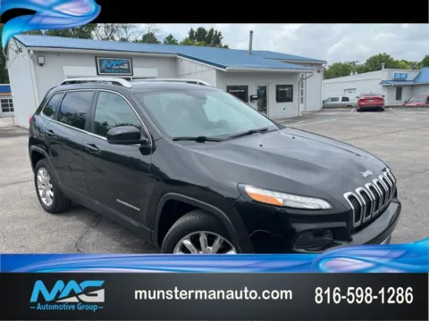 Black 2015 Jeep Cherokee Limited for sale in Blue Springs, MO