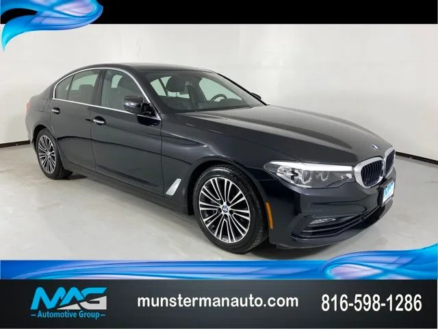 Black 2017 BMW 5 Series 530i xDrive for sale in Blue Springs, MO