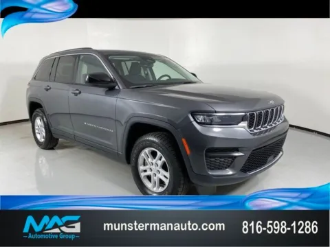 Gray 2023 Jeep Grand Cherokee Laredo for sale in Blue Springs, MO