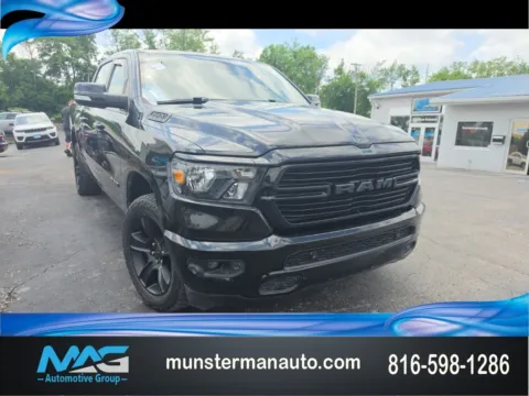 Black 2020 Ram 1500 Big Horn/Lone Star for sale in Blue Springs, MO
