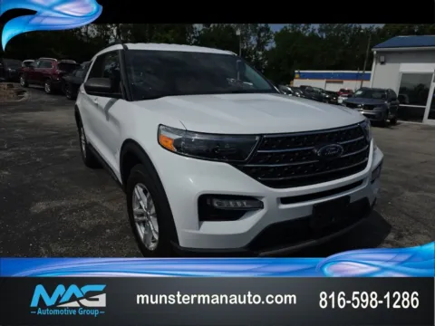 White 2022 Ford Explorer XLT for sale in Blue Springs, MO