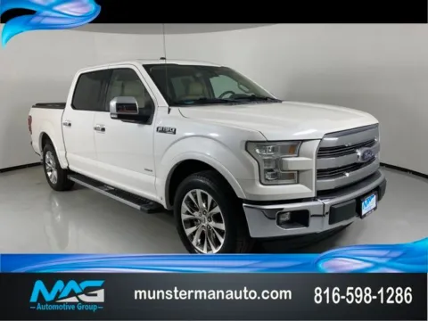 White 2016 Ford F-150 Lariat for sale in Blue Springs, MO