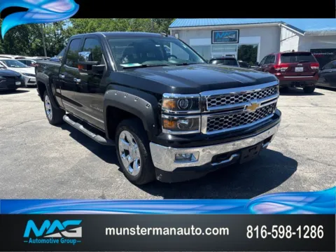 Black 2015 Chevrolet Silverado 1500 LTZ for sale in Blue Springs, MO