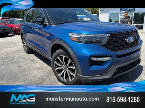 Blue 2020 Ford Explorer ST for sale in Blue Springs, MO