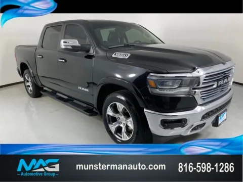 Black 2022 Ram 1500 Laramie for sale in Blue Springs, MO
