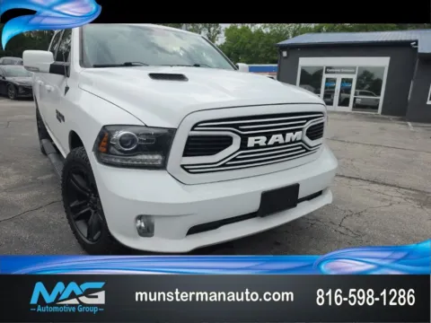 White 2018 Ram 1500 Sport for sale in Blue Springs, MO