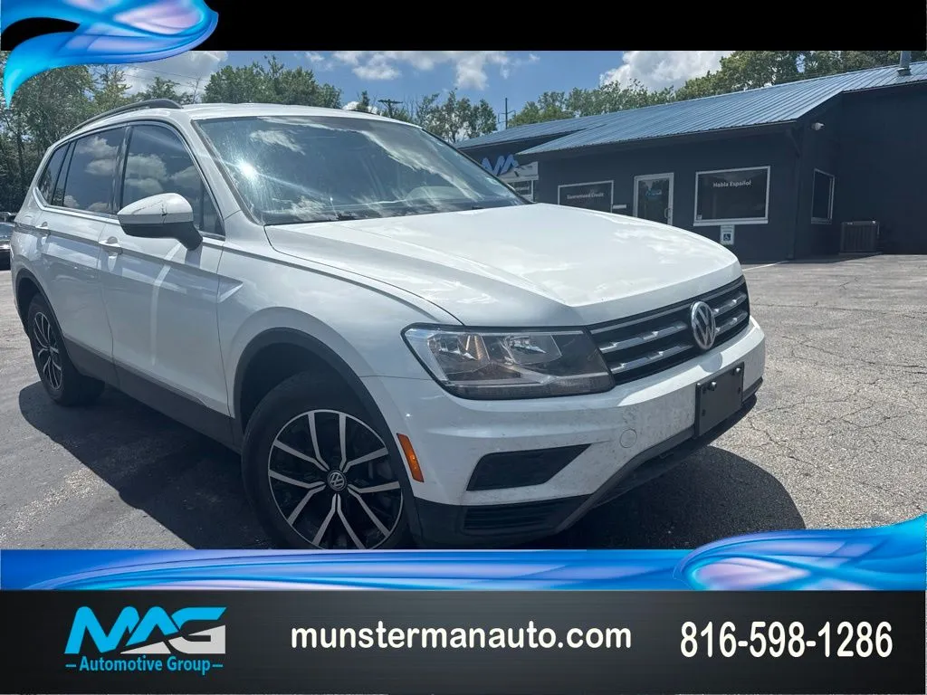 White 2021 Volkswagen Tiguan 2.0T SE for sale in Blue Springs, MO
