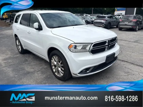 White 2016 Dodge Durango Limited for sale in Blue Springs, MO