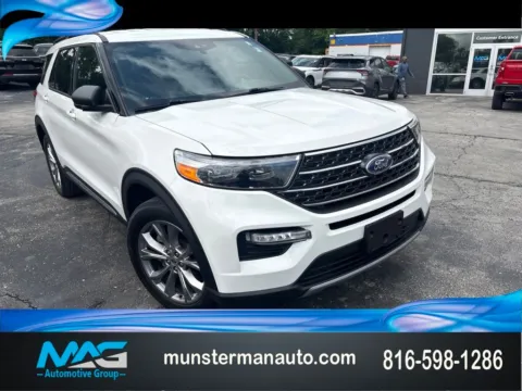 White 2020 Ford Explorer XLT for sale in Blue Springs, MO