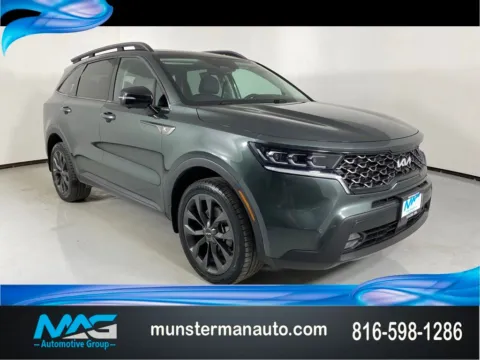 Green 2022 Kia Sorento X-Line SX Prestige for sale in Blue Springs, MO