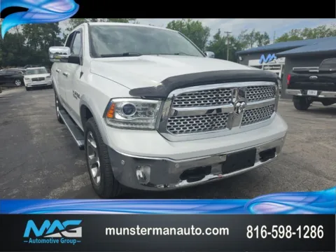 White 2015 Ram 1500 Laramie for sale in Blue Springs, MO