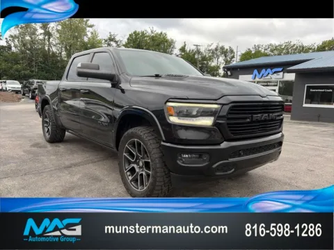 Black 2019 Ram 1500 Laramie for sale in Blue Springs, MO
