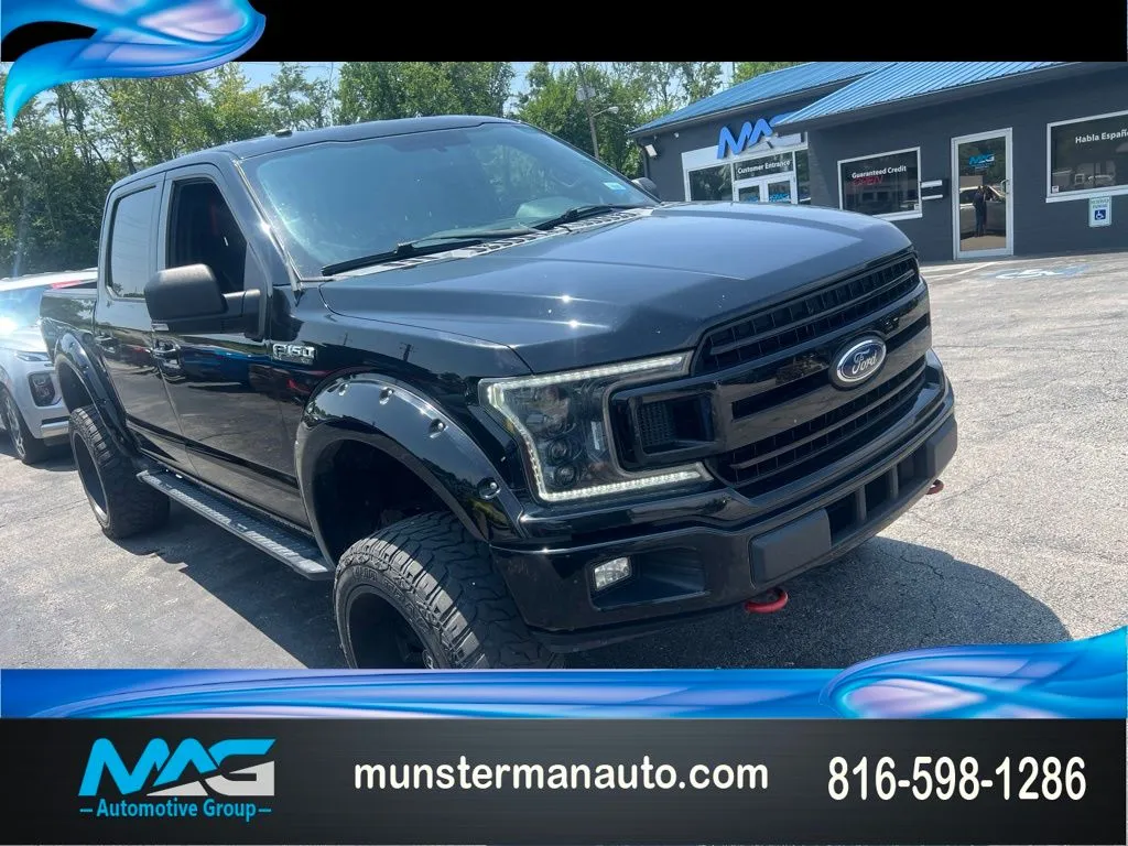 Black 2018 Ford F-150 XLT for sale in Blue Springs, MO