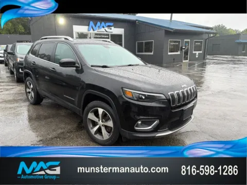 Black 2020 Jeep Cherokee Limited for sale in Blue Springs, MO