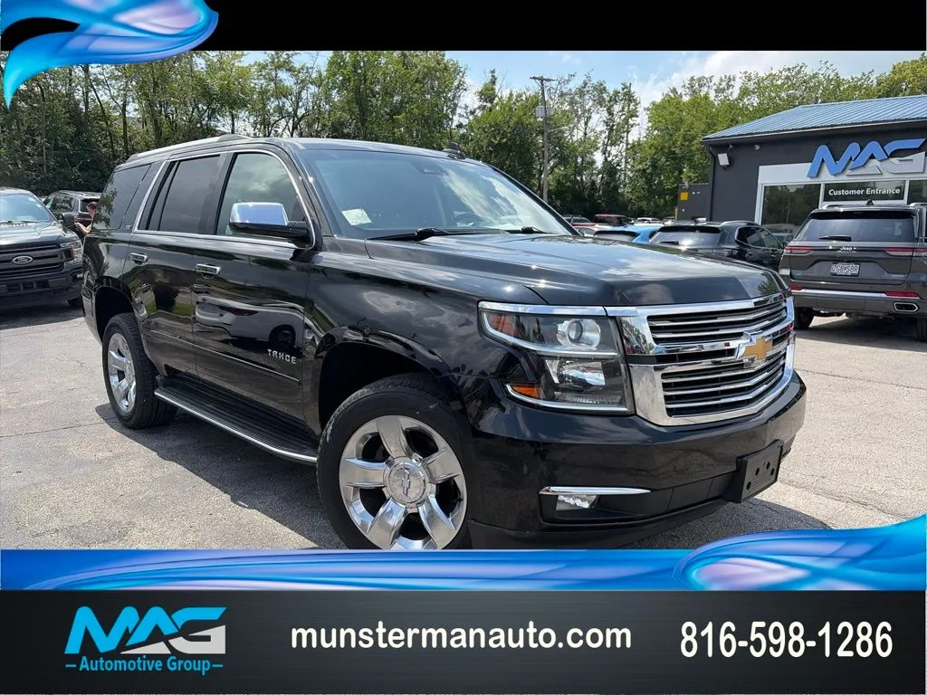 Black 2016 Chevrolet Tahoe LTZ for sale in Blue Springs, MO