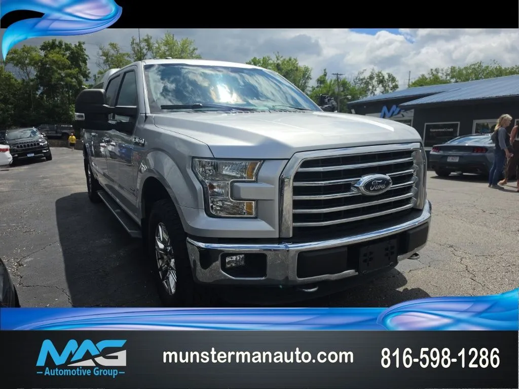 Silver 2015 Ford F-150 XLT for sale in Blue Springs, MO