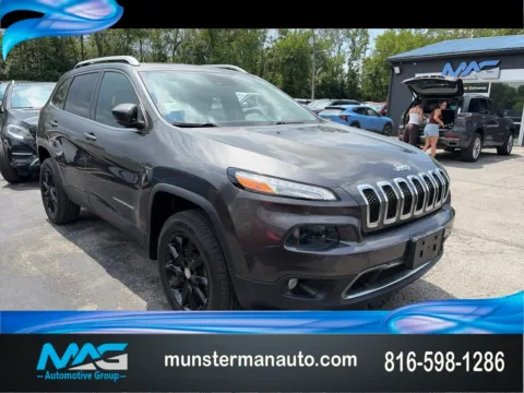 Black 2014 Jeep Cherokee Limited for sale in Blue Springs, MO