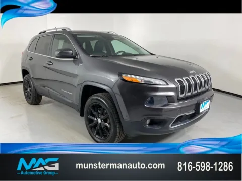 Black 2014 Jeep Cherokee Limited for sale in Blue Springs, MO