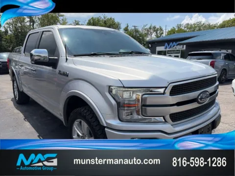 Silver 2019 Ford F-150 Platinum for sale in Blue Springs, MO