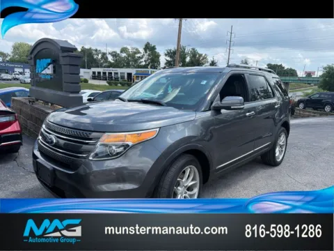 Gray 2015 Ford Explorer Limited for sale in Blue Springs, MO