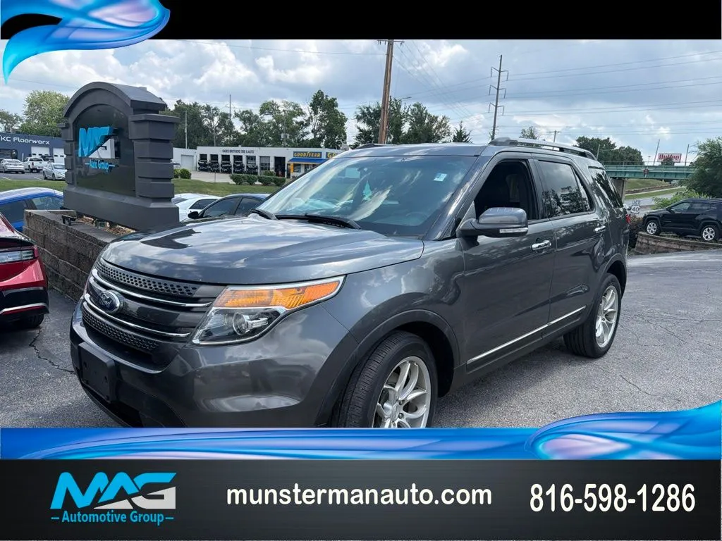 Gray 2015 Ford Explorer Limited for sale in Blue Springs, MO