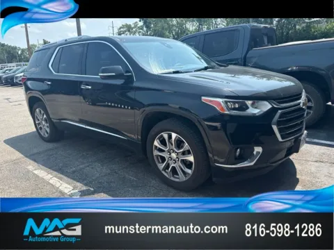 Black 2020 Chevrolet Traverse Premier for sale in Blue Springs, MO