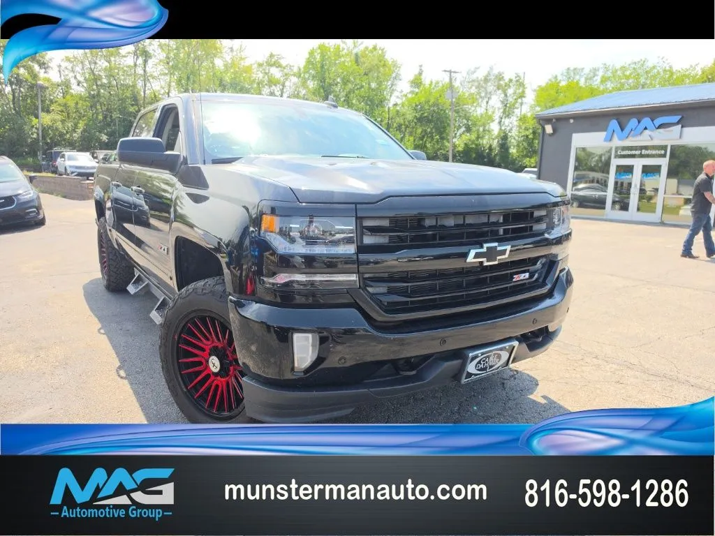Black 2016 Chevrolet Silverado 1500 LTZ for sale in Blue Springs, MO