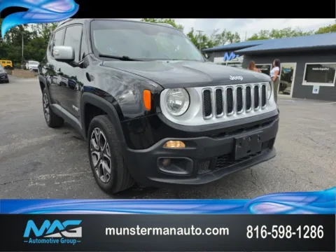 Black 2015 Jeep Renegade Limited for sale in Blue Springs, MO