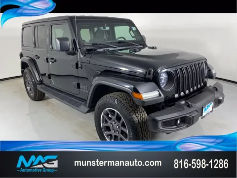Black 2021 Jeep Wrangler Unlimited Sport S for sale in Blue Springs, MO