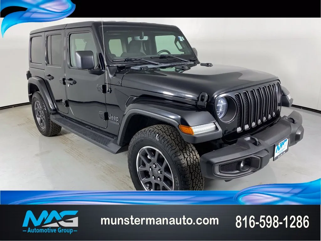 Black 2021 Jeep Wrangler Unlimited Sport S for sale in Blue Springs, MO