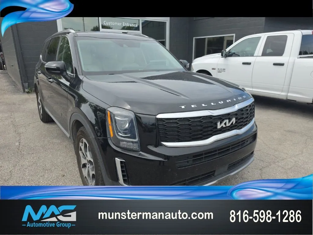 Black 2022 Kia Telluride EX for sale in Blue Springs, MO