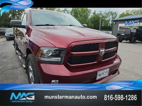 Red 2017 Ram 1500 Express for sale in Blue Springs, MO
