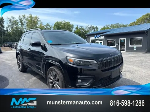 Black 2020 Jeep Cherokee Limited for sale in Blue Springs, MO