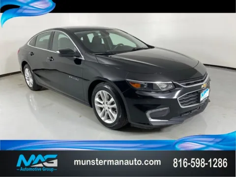 Black 2016 Chevrolet Malibu LT for sale in Blue Springs, MO
