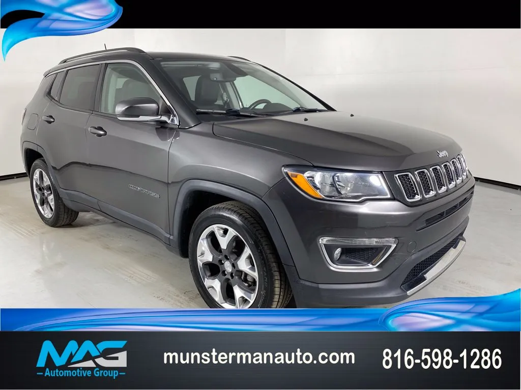 Gray 2019 Jeep Compass Limited for sale in Blue Springs, MO
