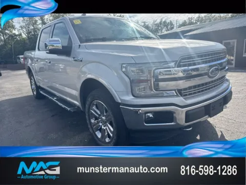 Silver 2018 Ford F-150 Lariat for sale in Blue Springs, MO